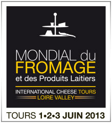 Mondial du Fromage in Tours (France) 1-2-3 June 2013